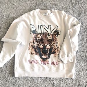 Anine Bing Tiger Sweatshirt. Excellent condition! FIRM ON PRICE